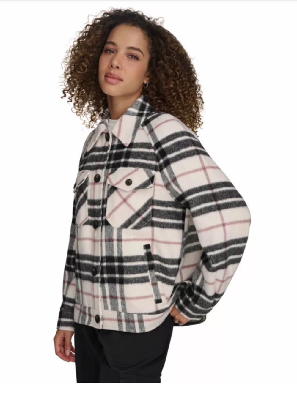 Levi’s Wool Blend Shacklet Like New Size S
